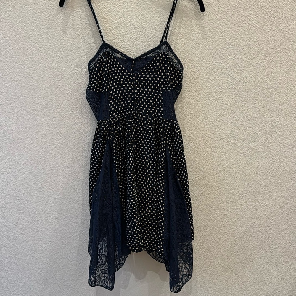 Catch Me Strappy Lace Fit Flare Dress Size Medium EUC